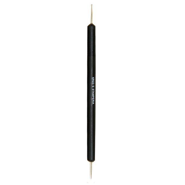 Einzelner Kugelstichel (Durchm. 1,5 mm) und ein Stanzer