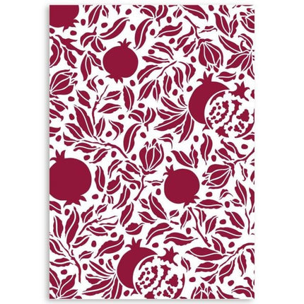 Schablone G cm 21x29,7 - Casa Granada Granatapfel-Struktur