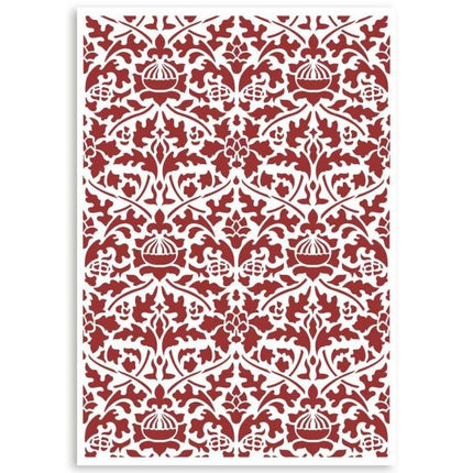 Schablone G cm 21x29,7 - Casa Granada Tapetenmuster