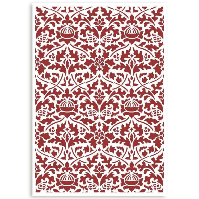 Schablone G cm 21x29,7 - Casa Granada Tapetenmuster