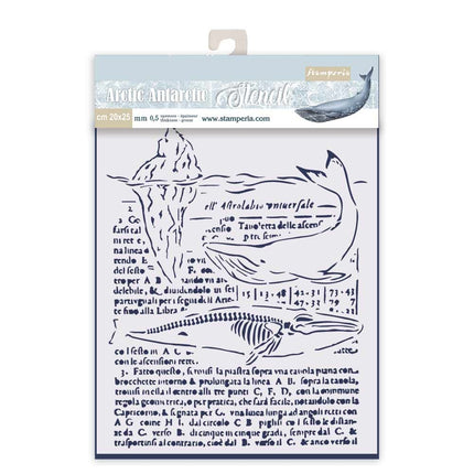 Dicke Schablone 20x25 cm Wal