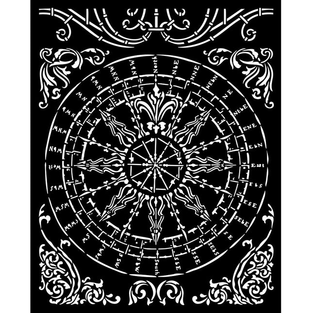 Dicke Schablone 20x25 cm - Sir Vagabond in Fantasy World rund
