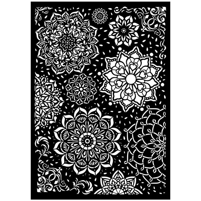 Große Schablone A3 - Mandala