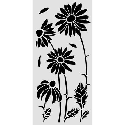 Dicke Schablone cm 12X25 - Daisy Art Gänseblümchen
