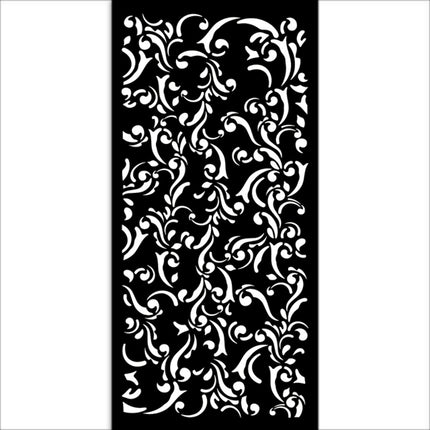 Dicke Schablone 12x25 cm - Bereit für Weihnachten Textur