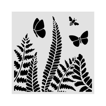 Dicke Schablone cm 18X18 - Daisy Art Farn