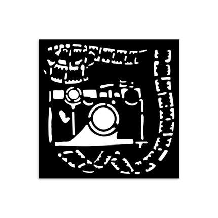 Dicke Schablone cm 12X12 - Art of Travelling Fotografie