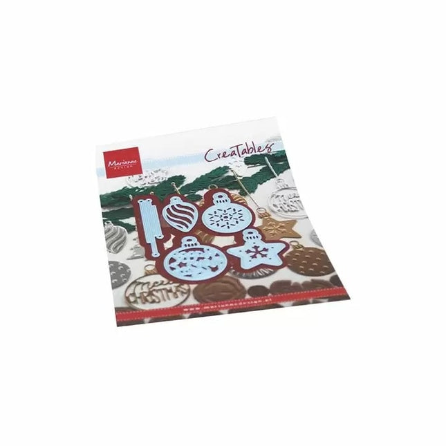 Marianne Design. Creatables Frohes Neues Jahr Kugeln