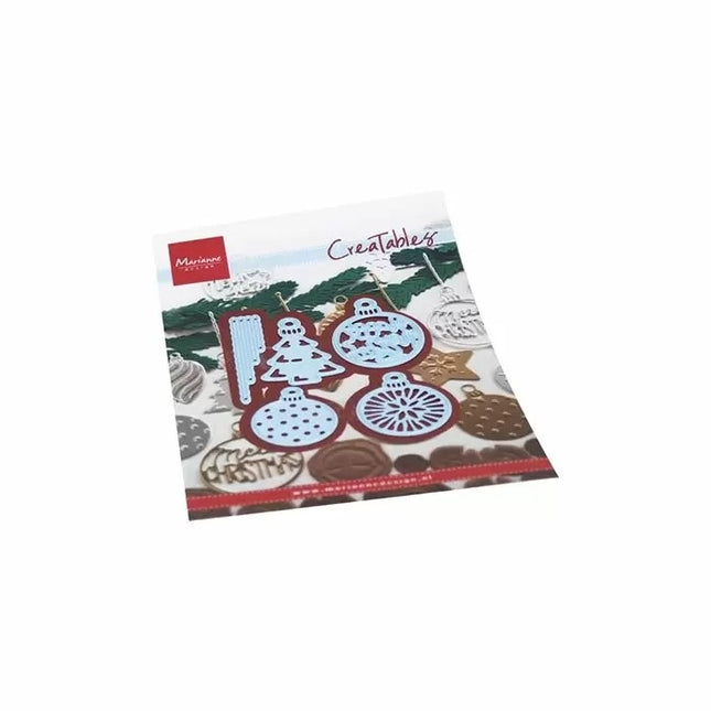 Marianne Design. Creatables Frohe Weihnachten Kugeln