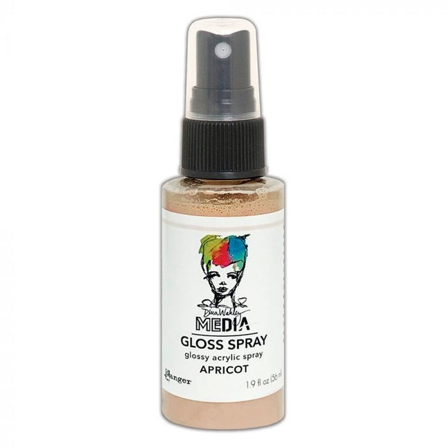 Ranger • Dina Wakley Media Gloss Spray 2oz Aprikose