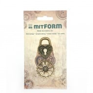 Mitform Assembly Vorhängeschlösser Metallverzierungen