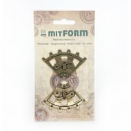 Mitform Ecken 3 Metallverzierungen
