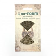 Mitform Ecken 4 Metallverzierungen