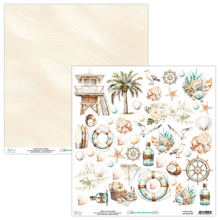 Mintay Papiere - Coastal Memories - Elemente Papier (12"x12")