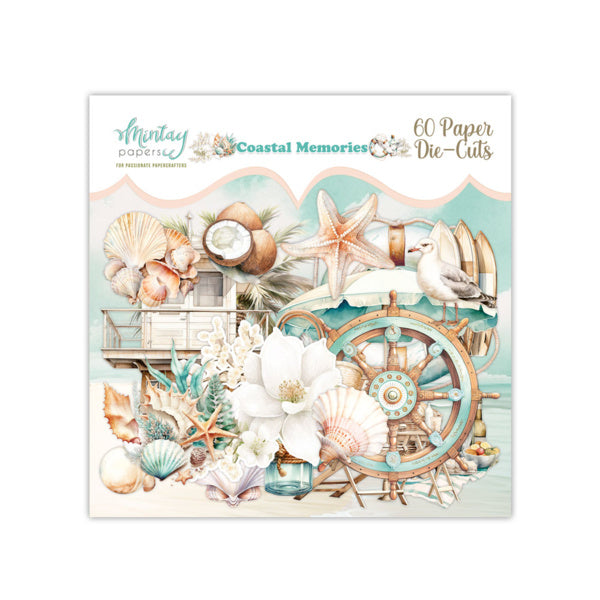 Mintay-Papiere - Coastal Memories - Papier-Stanzteile (60 Stück)