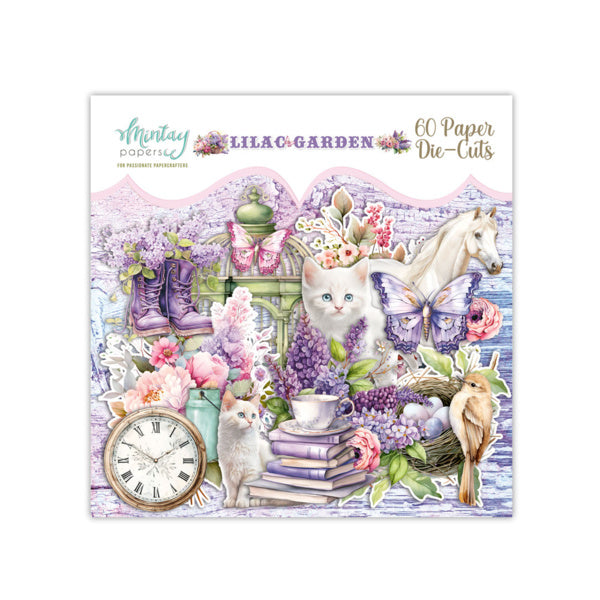 Mintay papers - Lilac Garden - Papier-Stanzteile (60pcs)