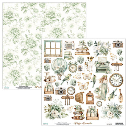 Mintay Papiere - Rustic Charms - Elemente Papier (12"x12")