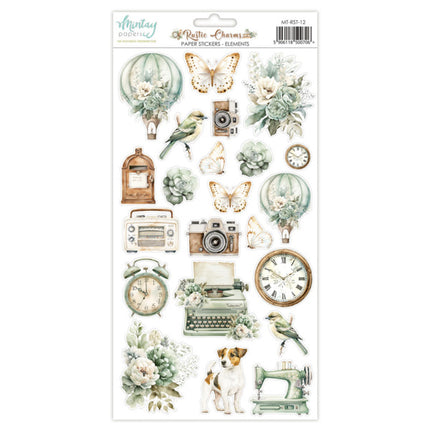 Mintay Papiere - Rustic Charms - Papieraufkleber - Elemente (6"x12")