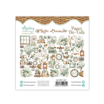 Mintay Papiere - Rustic Charms - Papier-Stanzteile (60 Stück)