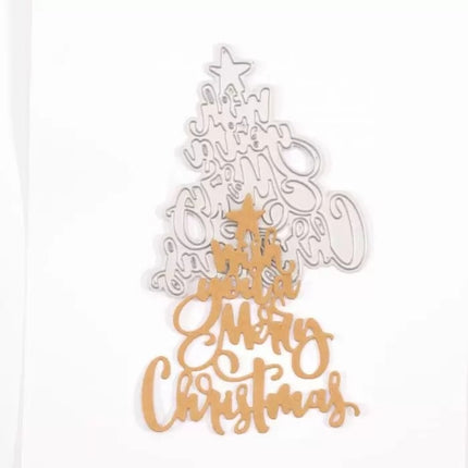Vaessen Creative • Stanzform "Wish you a Merry Christmas"