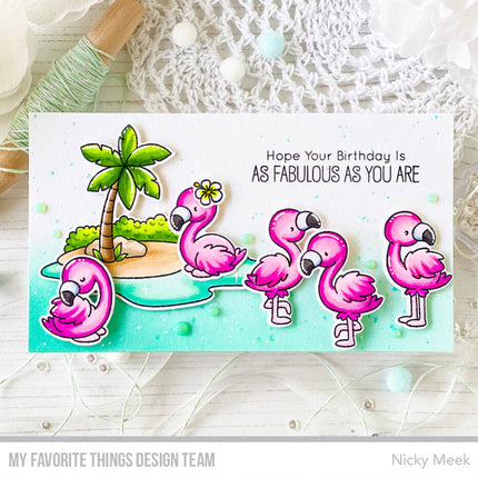 My Favorite Things Fabelhafte Flamingos Die-namics