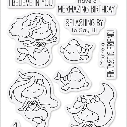 My Favorite Things Fintastic Friends Klare Stempel