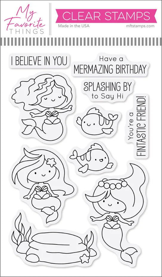 My Favorite Things Fintastic Friends Klare Stempel