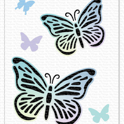 My Favorite Things Flutterbys Schablone