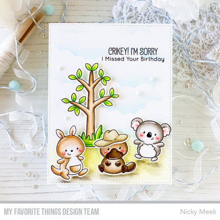 My Favorite Things Kiwi Critters Klare Stempel