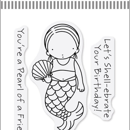 My Favorite Things Pearl of a Friend Klare Stempel