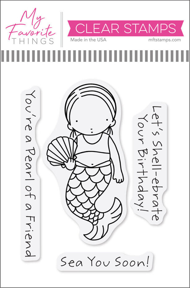 My Favorite Things Pearl of a Friend Klare Stempel