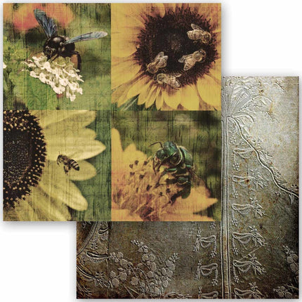 Queen Bee, Decoupage Queen Scrapbook-Sets mit 24 Designs,