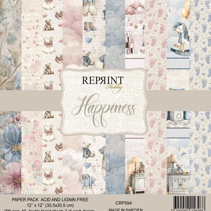 Happiness 12x12 Zoll Papierpack (CRP094)