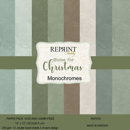 Home For Christmas 12x12 Zoll Karton (REP016)