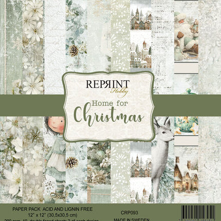 Home For Christmas 12x12 Zoll Papierpack (CRP093)