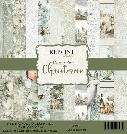 Home For Christmas 12x12 Zoll Papierpack (CRP093)