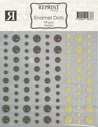 Home For Christmas Emaille Dots (99 Stück) (END004)