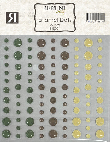 Home For Christmas Emaille Dots (99 Stück) (END004)