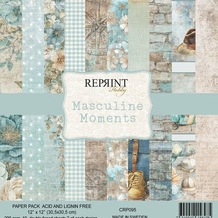 Masculine Moments 12x12 Zoll Papierpack (CRP095)
