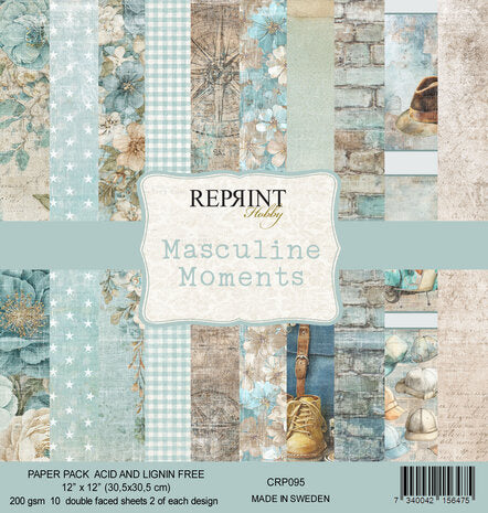 Masculine Moments 12x12 Zoll Papierpack (CRP095)