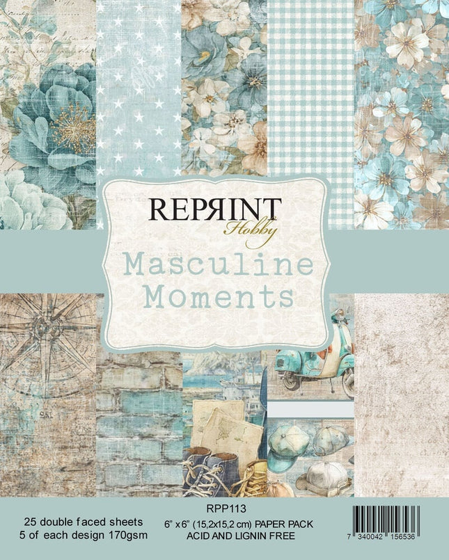 Masculine Moments 6x6 Zoll Papierpack (RPP113)
