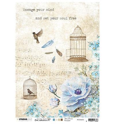 Reispapier, Jenine’s Mindful Art 3.0 Nr.02