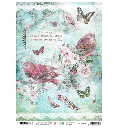 Reispapier, Jenine’s Mindful Art 3.0 Nr.18