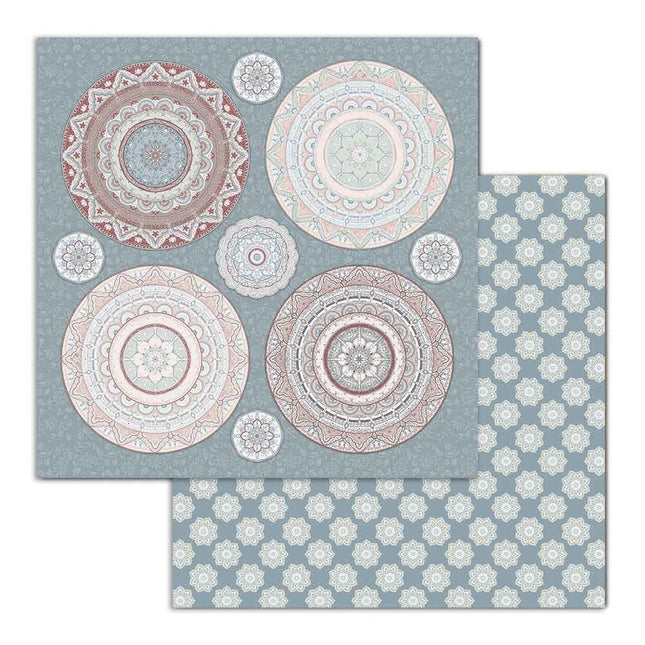 Beidseitiges Papier Mandala