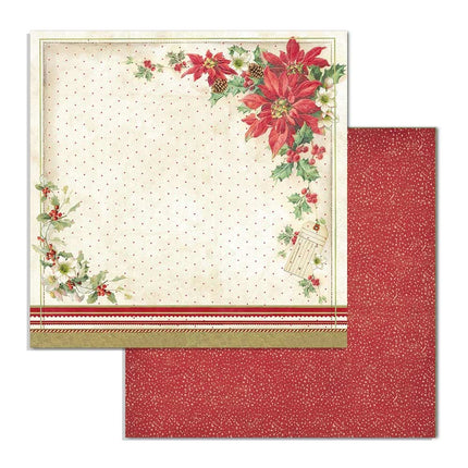 Beidseitiges Papier Weihnachtsstern