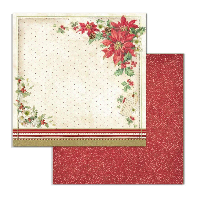 Beidseitiges Papier Weihnachtsstern