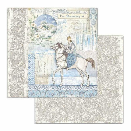 Beidseitiges Papier Pferd