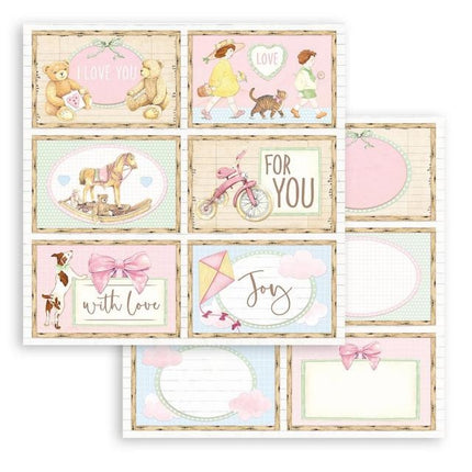 Beidseitiges Scrapbook-Papier - DayDream 6 Karten