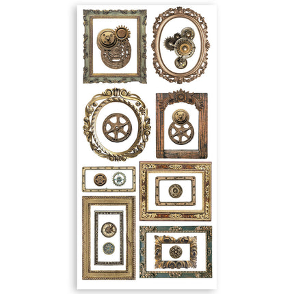 Papier-Ausschnitte 2 doppelseitig - 4 Blätter 15x30,5 cm - Alterego