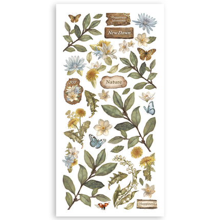 Papierausschnitte 2 doppelseitig - 4 Blatt 15x30,5 cm - Hidden Grove